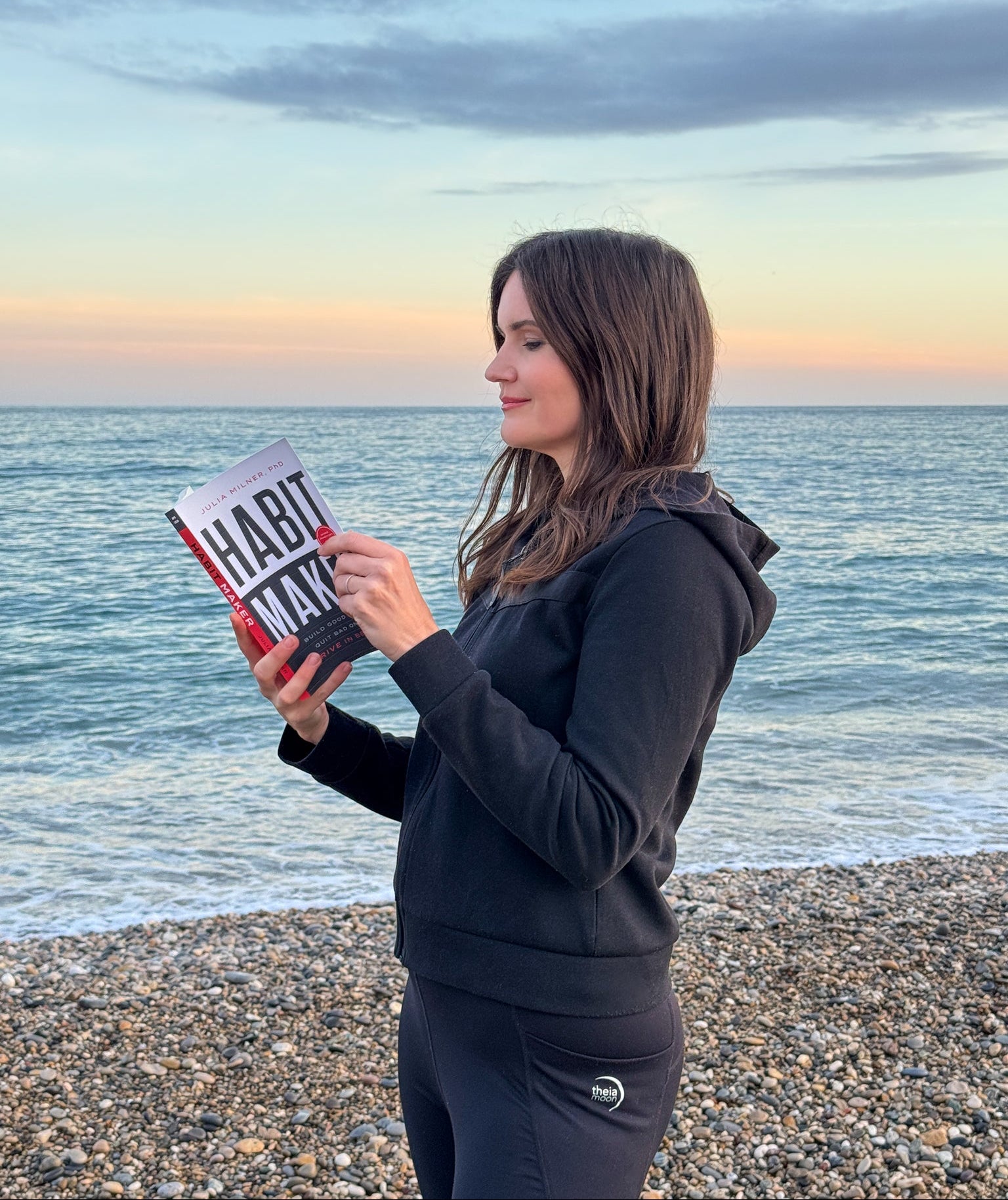 Julia Milner is the author of Habit Maker, a book that brings together research, real life experience and practical habit-building strategies