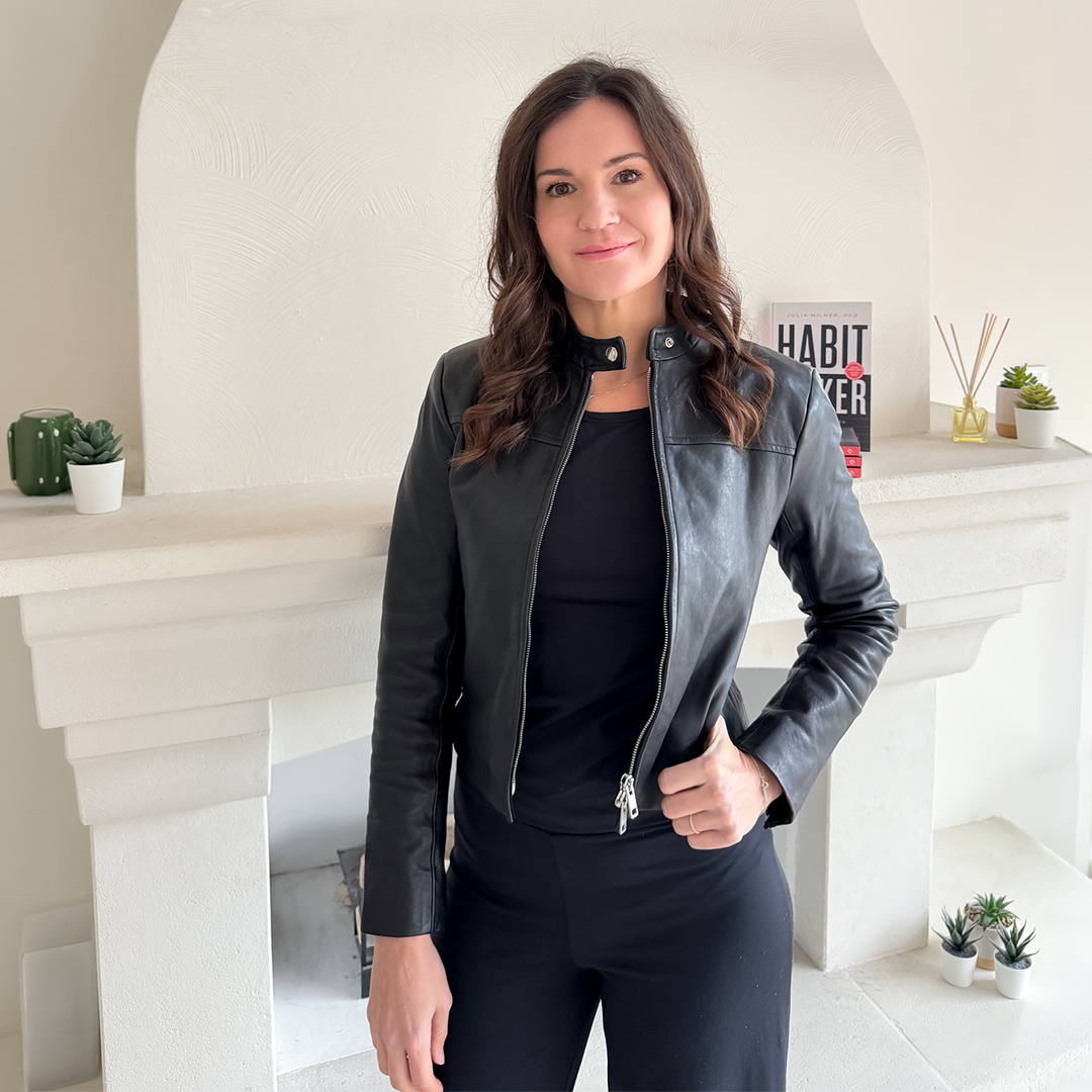 Black high-waist wide-leg pants and 3/4 sleeve top styled across different everyday outfits, highlighting versatility from work to off-duty moments